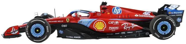 Alt view image 3 of 6 - Ferrari SF-24 #16 Charles Leclerc 3rd Place F1 "Miami GP" (2024) Limited Edition to 316 pieces 1/18 Diecast Model Car by BBR