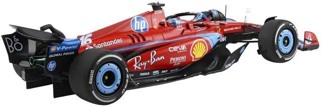 Alt view image 4 of 6 - Ferrari SF-24 #16 Charles Leclerc 3rd Place F1 "Miami GP" (2024) Limited Edition to 316 pieces 1/18 Diecast Model Car by BBR