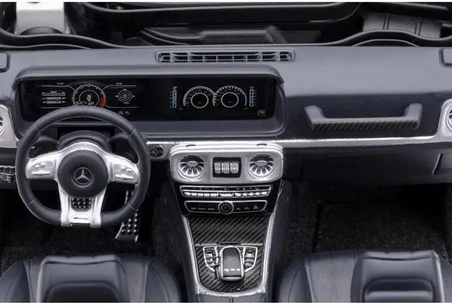 Alt view image 6 of 6 - 2019 Mercedes-Benz AMG G63 Iridium Silver Metallic 1/18 Model Car by Autoart