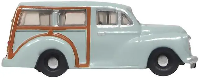 Alt view image 3 of 6 - Morris Minor Traveller Smoke Gray 1/148 (N) Scale Diecast Model Car by Oxford Diecast
