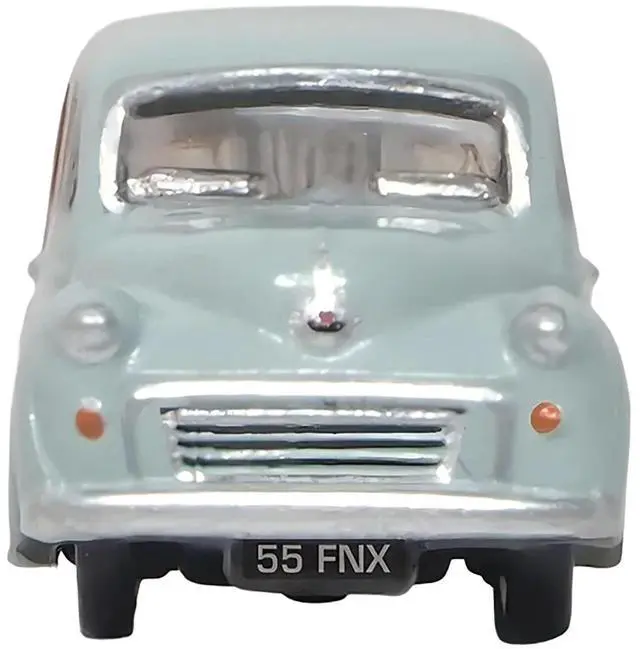 Alt view image 4 of 6 - Morris Minor Traveller Smoke Gray 1/148 (N) Scale Diecast Model Car by Oxford Diecast
