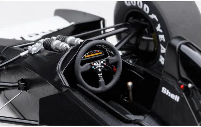 Alt view image 4 of 7 - McLaren Honda MP4/6 #1 Ayrton Senna 2nd Place Formula One F1 Japanese GP (1991) (with McLaren Logo) 1/18 Model Car by Autoart