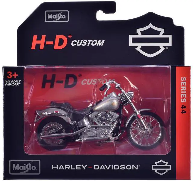 Alt view image 5 of 6 - Motorcycle Models of Harley-Davidson Motorcycles 6 piece Set Series 44 1/18 Diecast Motorcycle Models by Maisto