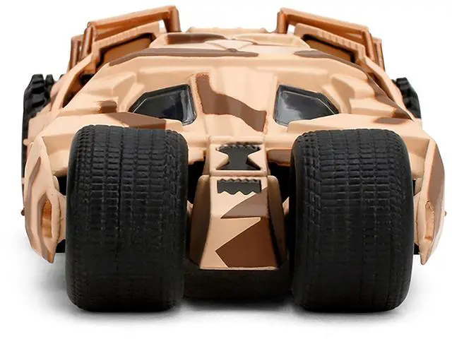 Alt view image 4 of 6 - Batmobile Tumbler Camouflage "The Dark Knight Rises" (2012) Movie "Hollywood Rides" Series 1/32 Diecast Model by Jada