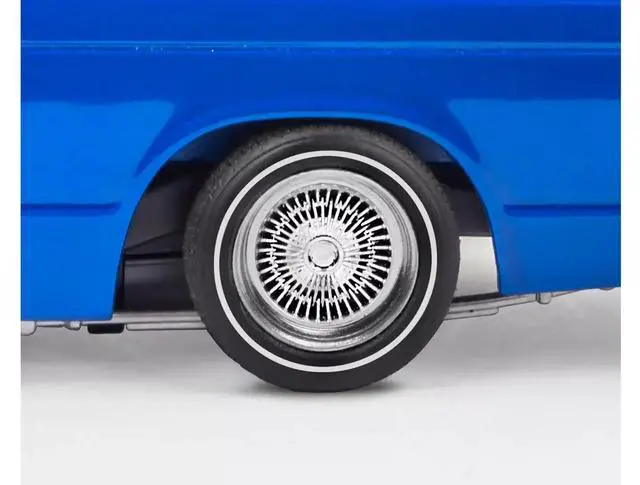 Alt view image 5 of 6 - Level 4 Model Kit 1991 Chevrolet S-10 Lowrider Pickup Truck with 1/64 Diecast Version Included 1/25 Scale Model by Revell