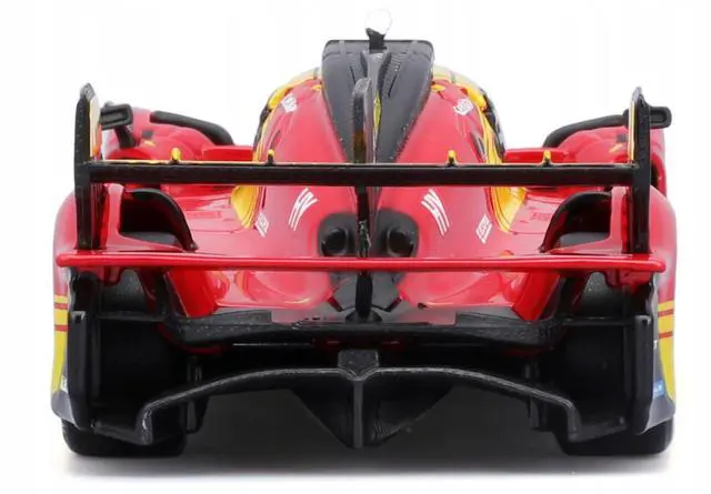 Alt view image 4 of 6 - Ferrari 499P #50 "Ferrari AF Corse" Winner "24 Hours of Le Mans" (2024) "Racing" 1/43 Diecast Model Car by Bburago