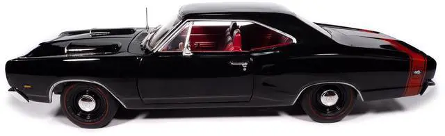 Alt view image 5 of 6 - 1969 Dodge Coronet Super Bee "Muscle Car & Corvette Nationals" (MCACN) Black with Red Interior "American Muscle" Series