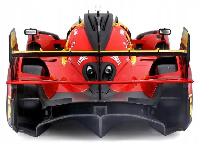 Alt view image 5 of 6 - Ferrari 499P #50 "Ferrari AF Corse" Winner "24 Hours of Le Mans" (2024) "Racing" Series 1/18 Diecast Model Car by Bburago