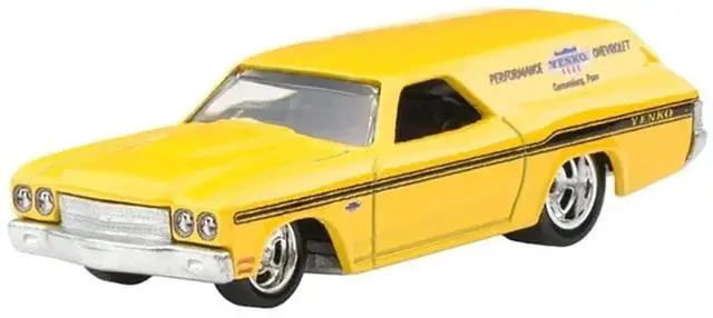 Alt view image 2 of 3 - 1970 Chevrolet Chevelle SS Wagon "Yenko" Yellow "Fast Wagons" Series Diecast Model Car by Hot Wheels