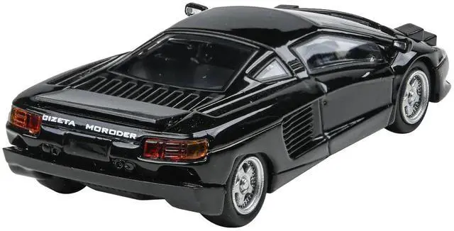 Alt view image 4 of 4 - 1991 Cizeta V16T Black 1/64 Diecast Model Car by Paragon Models