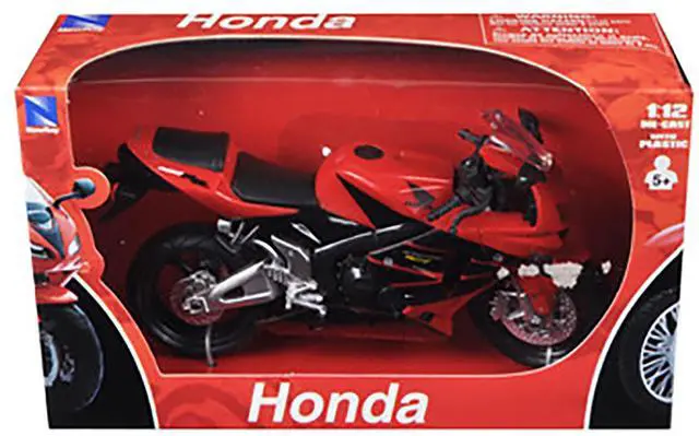 Alt view image 5 of 6 - 2006 Honda CBR600R Red 1/12 Diecast Motorcycle Model by New Ray