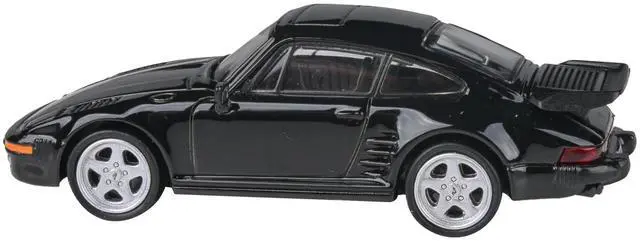 Alt view image 2 of 4 - 1986 RUF BTR Slantnose Black 1/64 Diecast Model Car by Paragon Models