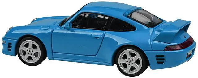 Alt view image 2 of 6 - 1995 RUF CTR2 Mexico Blue 1/64 Diecast Model Car by Paragon