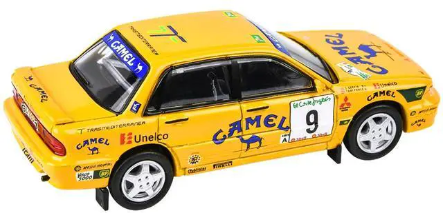 Alt view image 5 of 5 - Mitsubishi Galant VR-4 #9 S. Garcia - A. Ponce Rally El Corte Ingles (1995) 1/64 Diecast Model Car by Paragon