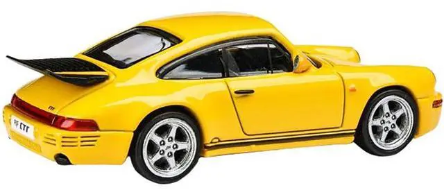 Alt view image 4 of 5 - 1987 RUF CTR Yellowbird Blossom Yellow 1/64 Diecast Model Car by Paragon