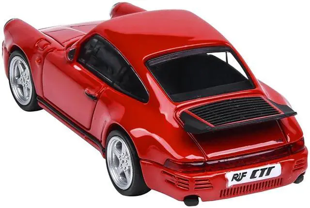Alt view image 7 of 8 - 1987 RUF CTR Guards Red 1/64 Diecast Model Car by Paragon Models
