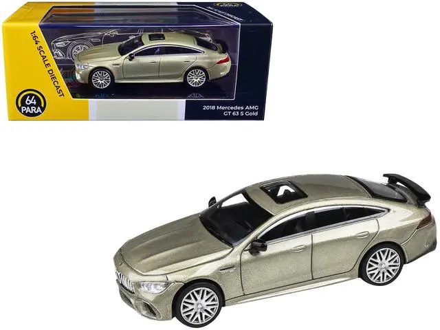 Alt view image 4 of 6 - 2018 Mercedes-AMG GT 63 S Kalahari Gold Metallic 1/64 Diecast Model Car by Paragon Models