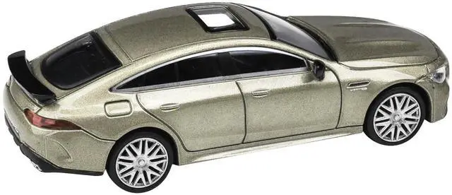 Alt view image 6 of 6 - 2018 Mercedes-AMG GT 63 S Kalahari Gold Metallic 1/64 Diecast Model Car by Paragon Models
