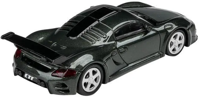 Alt view image 6 of 6 - 2012 RUF CTR3 Clubsport Oak Green Metallic 1/64 Diecast Model Car by Paragon Models