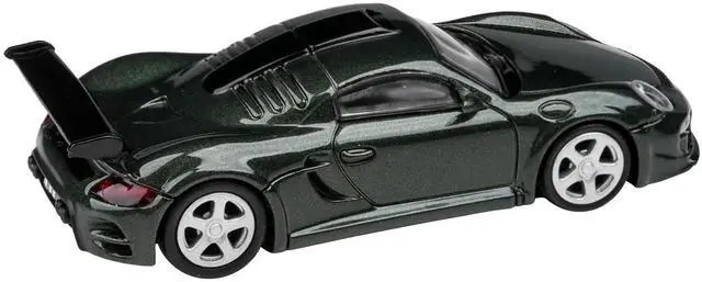 Alt view image 4 of 6 - 2012 RUF CTR3 Clubsport Oak Green Metallic 1/64 Diecast Model Car by Paragon Models