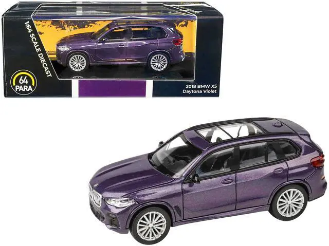 Alt view image 5 of 8 - 2018  X5 Daytona Violet Metallic with Sunroof 1/64 Diecast Model Car by Paragon Models