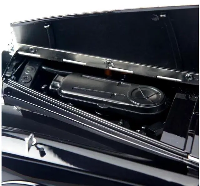 Alt view image 5 of 8 - 1964 Rolls Royce Phantom V Midnight Blue Metallic 1/18 Diecast Model Car by Paragon