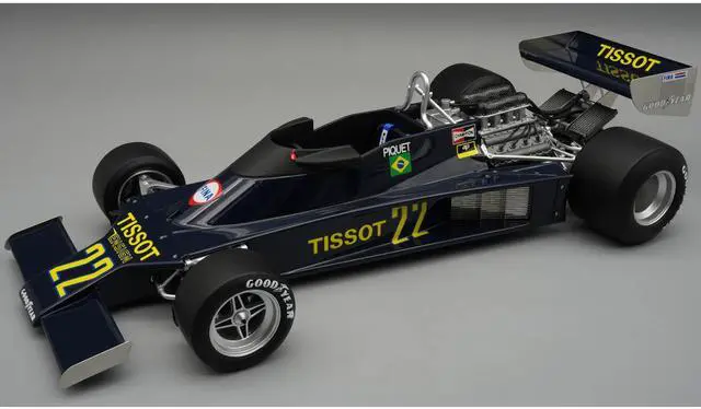 Alt view image 3 of 6 - Ensign N177 #22 Nelson Piquet F1 "German GP" (1978) "Mythos Series" Limited Edition to 85 pcs 1/18 Model Car by Tecnomodel