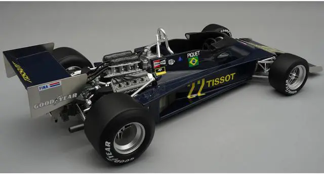 Alt view image 4 of 6 - Ensign N177 #22 Nelson Piquet F1 "German GP" (1978) "Mythos Series" Limited Edition to 85 pcs 1/18 Model Car by Tecnomodel