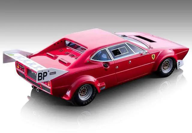 Alt view image 2 of 3 - Ferrari 308 GTB4 LM Red "Press Version" (1974) "Mythos Series" Limited Edition to 90 pieces 1/18 Model Car by Tecnomodel