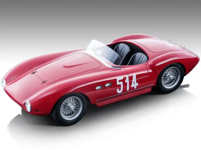 Main image of Ferrari 735S-166MM Spyder #514 Alberico Cacciari - Bill Mason Mille Miglia (1953) Ltd Ed to 70 pcs 1/18 Model Car by Tecnomodel