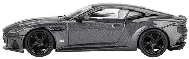 Alt view image 3 of 6 - ChAston Martin DBS RHD Gray Metallic 007 James Bond "No Time to Die" (2021) Movie Limited Ed 1/64 Diecast Model Car by Mini GT