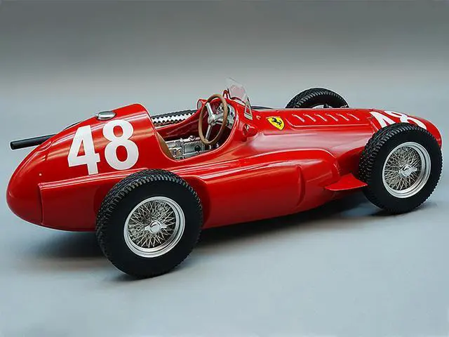 Alt view image 2 of 3 - Ferrari F1 555 Super Squalo #48 F1 "Monaco GP" (1955) Limited Edition to 90 pieces "Mythos Series" 1/18 Model Car by Tecnomodel