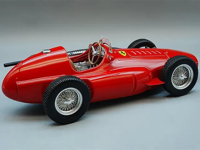 Alt view image 2 of 3 - Ferrari F1 555 Super Squalo Nino Farina "Test Drive" (1955) Limited Ed to 55 pieces "Mythos Series" 1/18 Model Car by Tecnomodel