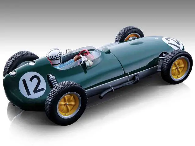 Alt view image 2 of 3 - Lotus 16 #12 Innes Ireland "F1 Dutch GP" (1959) with Driver Figure Limited Edition to 70 pieces 1/18 Model Car by Tecnomodel