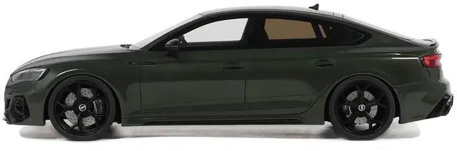 Alt view image 4 of 6 - 2023 Audi RS 5 Competition Dark Green Metallic 1/18 Model Car by GT Spirit