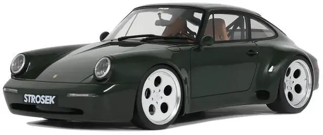 Main image of 2024 Porsche 911 Strosek Mega 30 Green 1/18 Model Car by GT Spirit