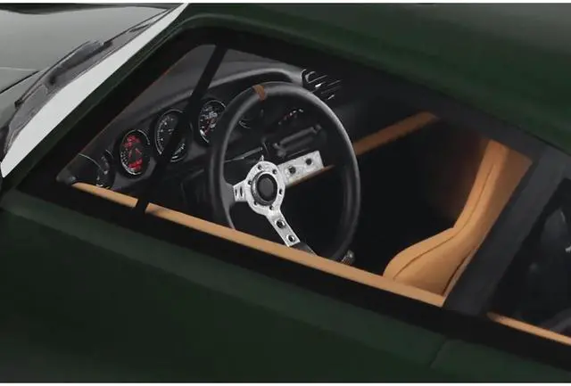 Alt view image 2 of 6 - 2024 Porsche 911 Strosek Mega 30 Green 1/18 Model Car by GT Spirit