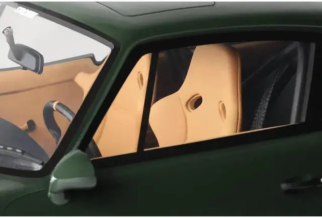 Alt view image 3 of 6 - 2024 Porsche 911 Strosek Mega 30 Green 1/18 Model Car by GT Spirit