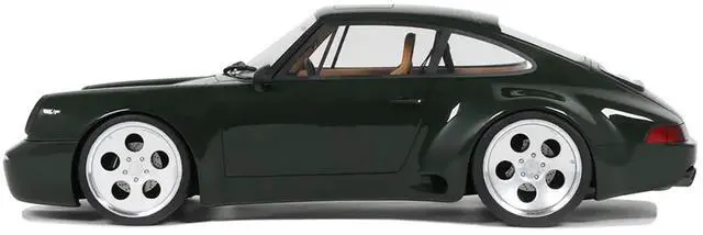 Alt view image 4 of 6 - 2024 Porsche 911 Strosek Mega 30 Green 1/18 Model Car by GT Spirit