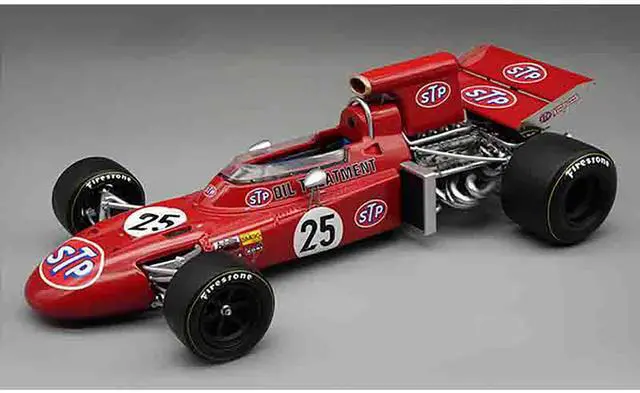 Main image of March 711 #25 Ronnie Peterson 2nd Place F1 "Italian GP" (1971) "Mythos Series" Limited Ed to 80 pcs 1/18 Model Car by Tecnomodel