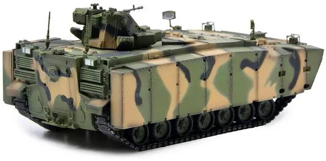 Alt view image 2 of 5 - Russian (Object 693) Kurganets-25 Armored Personnel Carrier Camouflage 1/72 Diecast Model by Panzerkampf