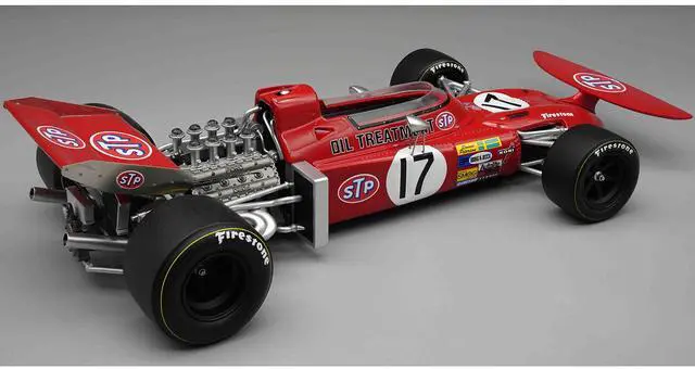 Alt view image 2 of 3 - March 711 #17 Ronnie Peterson 2nd Place F1 "Monaco GP" (1971) "Mythos Series" Limited Ed to 95 pcs 1/18 Model Car by Tecnomodel