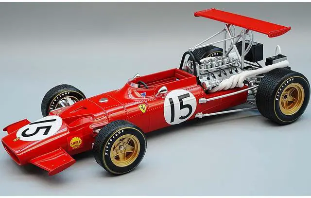 Main image of Ferrari 312 #15 Formula One F1 "Spanish GP" (1969) "Mythos Series" Limited Edition to 135 pieces 1/18 Model Car by Tecnomodel