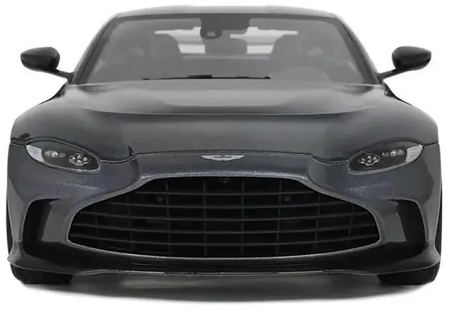 Alt view image 3 of 5 - 2023 Aston Martin V12 Vantage Gray Metallic 1/18 Model Car by GT Spirit