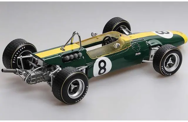 Alt view image 2 of 3 - Lotus 48 #8 Graham Hill Formula Two F2 "Pau GP" (1967) "Mythos Series" Limited Edition to 40 pieces Model Car by Tecnomodel
