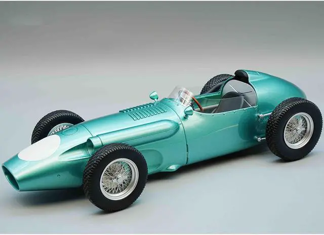 Main image of Aston Martin F1 DBR4 Green Metallic "Press Version" (1959) Limited Ed to 40 pieces "Mythos Series" 1/18 Model Car by Tecnomodel