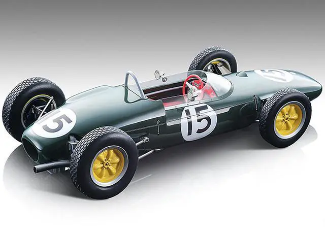 Alt view image 2 of 3 - Lotus 21 #15 Innes Ireland Winner Formula One F1 American GP (1961) Limited Edition to 120 pcs 1/18 Model Car by Tecnomodel