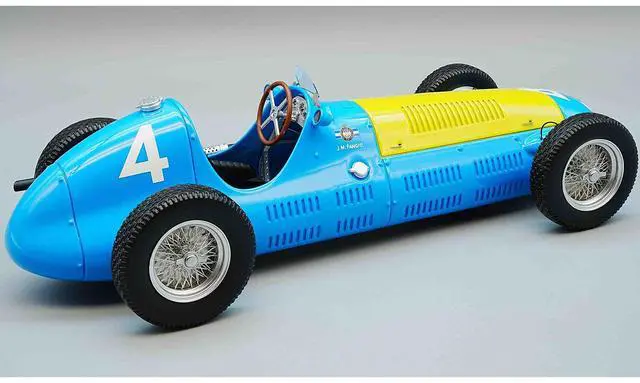 Alt view image 2 of 3 - Maserati 4 CLT #4 Winner F1 "Pau GP" (1949) "Mythos Series" Limited Edition to 100 pieces Worldwide 1/18 Model Car by Tecnomodel
