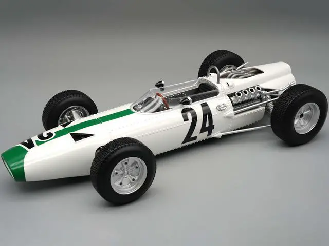 Main image of BRM P261 #24 Formula One F1 "Belgian GP" (1966) "Mythos Series" Limited Edition to 40 pieces 1/18 model car by Tecnomodel