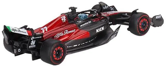 Alt view image 4 of 6 - Alfa Romeo C43 #77 "Alfa Romeo F1 Team Kick" F1 "Australian GP" (2023) Limited Edition 1/64 Diecast Model Car by Mini GT